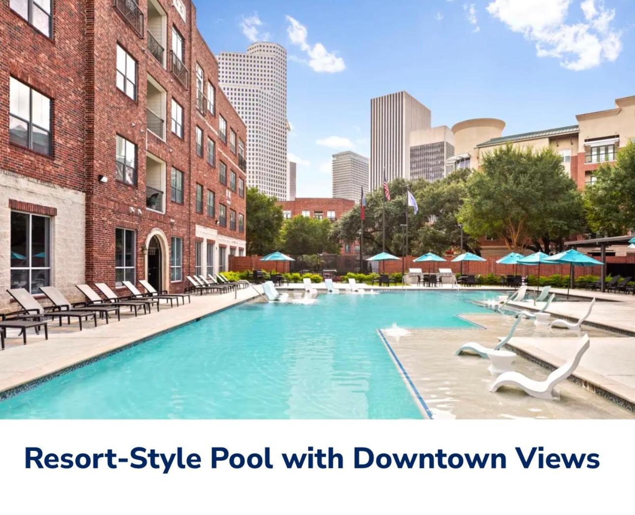 Downtown Dazzle 2 Bedroom Houston Esterno foto